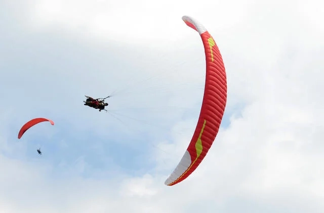 baptême de l'air en parapente, vol sensation